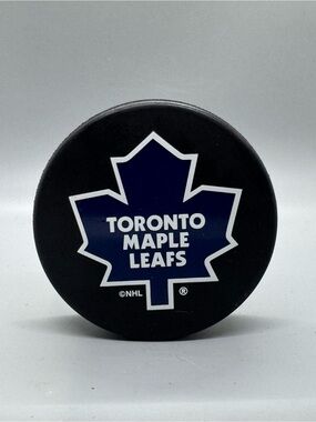 Vintage Toronto Maple Leafs NHL Hockey Puck – InGlas Co. – Made in Slovakia
